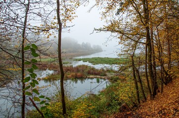 lake in autumn