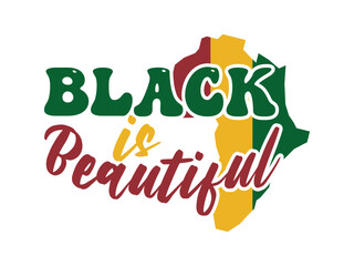 Naklejka premium Black history month design
