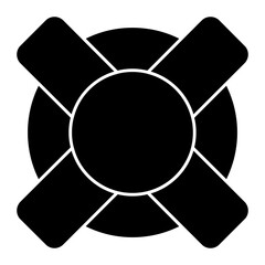 Safe Isolated Silhouette Solid Line Icon with safe, bank, deposit, money Infographic Simple Vector Illustration