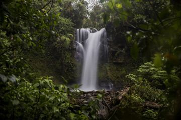 waterfall in panama - obrazy, fototapety, plakaty