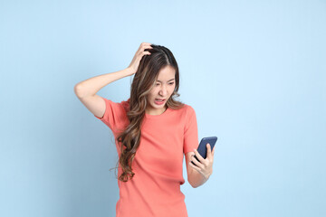 Casual Asian Woman