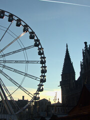 Gand, December 2022: Visit the beautiful city of Gand in Belgium during the festive season