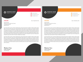 Modern Letterhead