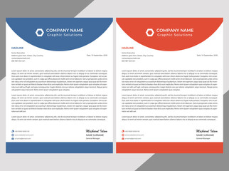 Modern Letterhead