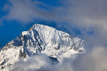 Berggipfel in den franz&ouml;sischen Alpen