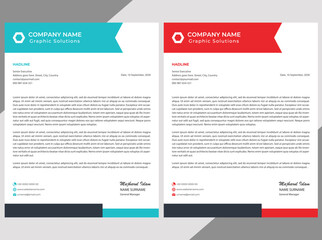 Modern Letterhead