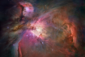 Fototapeta na wymiar Cosmos, Universe, Orion Nebula, Milky Way