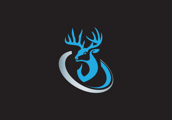 deer icon design for your business