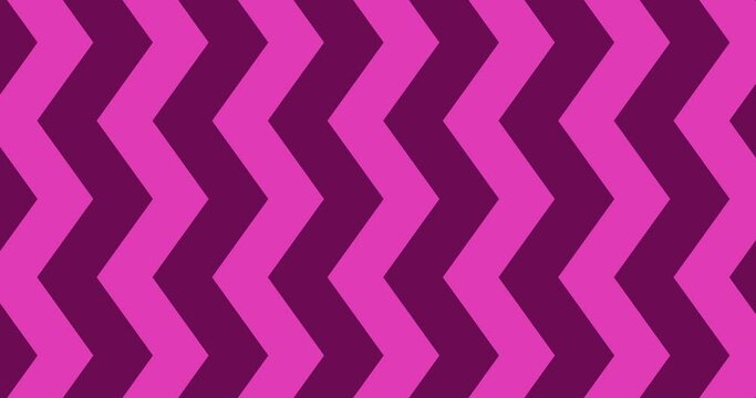 pink zig zag pattern background animation