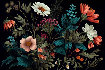 Floral desktop background