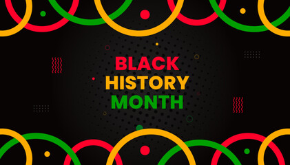 black history month background. black history month 2023 background. African American History or Black History Month. Celebrated annually in February in the USA and Canada. 
