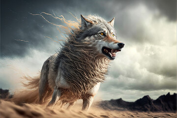 The Wolf feels The Wind