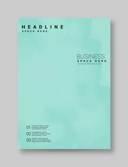 Pastel colorful vector watercolor vertical backgrounds for poster, banner or flyer