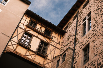 Fototapeta na wymiar Old building in the center of Le Puy-en-Velay
