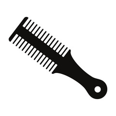 hair brush icon illustration
