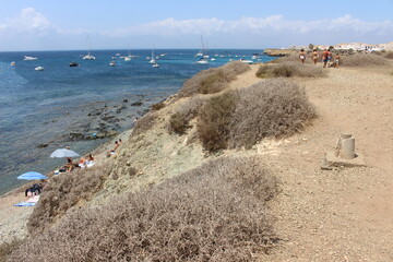 Tabarka Island, Spain, Alicante attraction (1 h ferry), beach, sea, smimming, sailing
