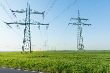 Energieleitungen - kritische Infrastruktur in Deutschland