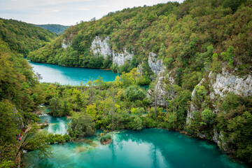 Fototapeta na wymiar Plitvicer Seen Nationalpark, Kroatien