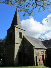 Fototapeta na wymiar Glencorse Old Parish Church, Midlothian.