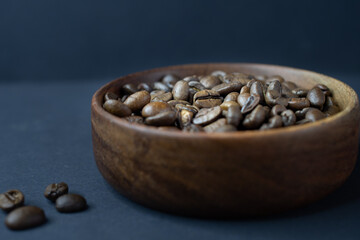 Close-up of coffee beans