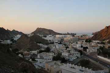Fototapeta premium Mutrah - Panorama (Muscat, Oman)