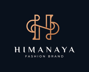Fototapeta na wymiar Elegant luxury gold G letter logo design with line art concept