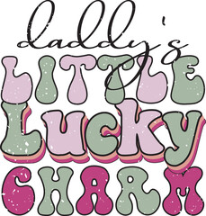 Retro St. Patrick's Day Sublimation Design