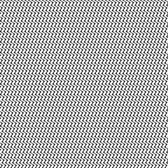 Diagonal zigzag lines seamless pattern. Angled jagged stripes ornament. Linear waves motif. Curves print. Striped background. Slanted wavy stripe figures. Tilted broken line shapes wallpaper. Vector.