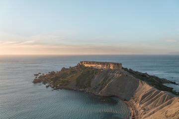 Peninsula view during the sunset. 