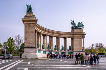 Budapest, Besuch am Heldenplatz
