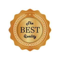 Golden Premium, Best Quality Badge