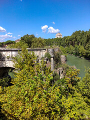 bridge over the river