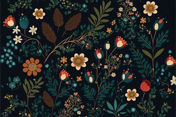 seamless floral pattern