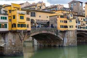 Fototapeta na wymiar Ponte vecchio in Florence, Italy.