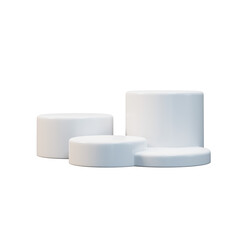 white podium on white background, Expositor png transparent background