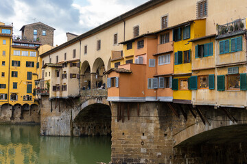 Fototapeta na wymiar Ponte vecchio in Florence, Italy.