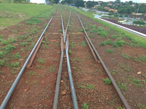 railway in the countryside