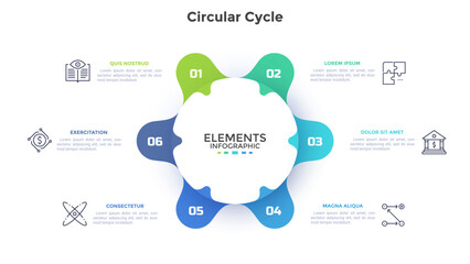 Modern Infographic Vector Template