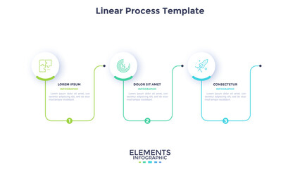 Obraz premium Modern Infographic Vector Template