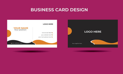 Modern Business Card Design Template