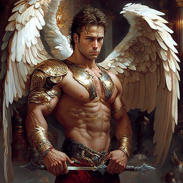 Archangel Tyrael Tattoo - Temu