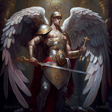 Archangel Michael With Sword Images – Browse 891 Stock Photos, Vectors ...
