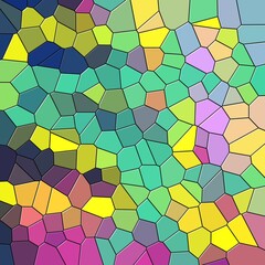 Multicolored mosaic, triangles, colorful mosaic, abstract background