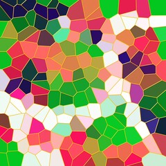 Multicolored mosaic, triangles, colorful mosaic, abstract background