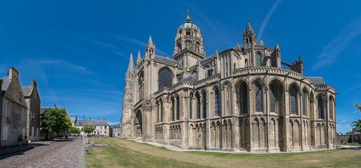 Obraz premium The Cathedral of Our Lady of Bayeux, Normandy France