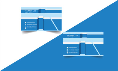 A business card is a small, printed, usually credit-card-sized paper card that holds your business details, such as name, contact details and brand logo. 