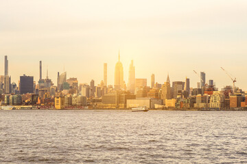 Fototapeta na wymiar New york city panorama 