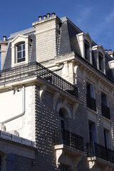 Building in the village of Biarritz