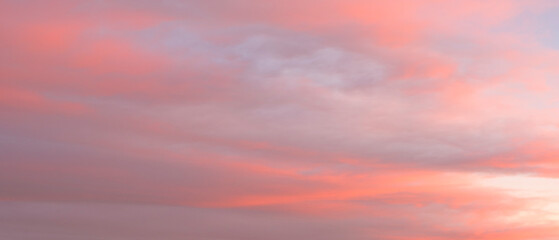Naklejka na ściany i meble Beautiful sky sunset background for blank, page or template