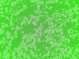 abstract green leaves background